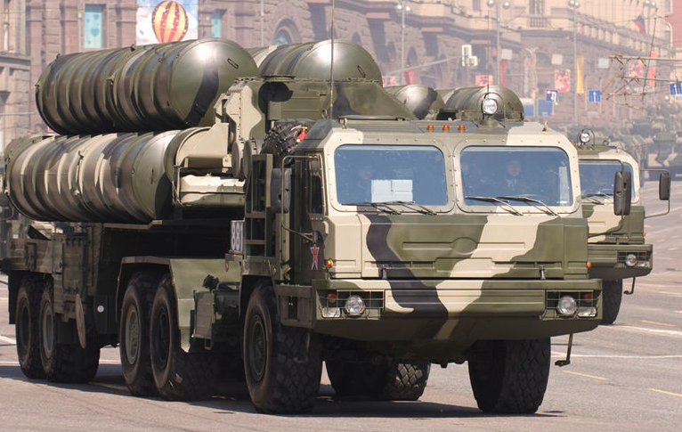 Russian S400 surface to air missile